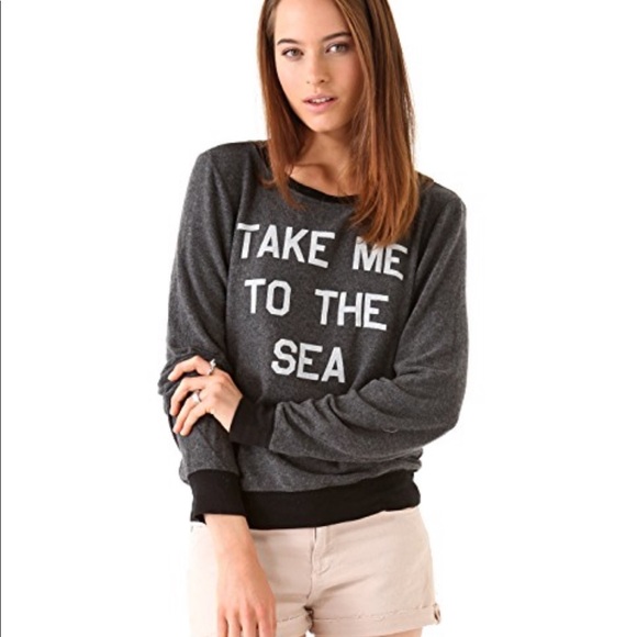 Wildfox Tops - Wildfox "take me to the sea" sweatshirt